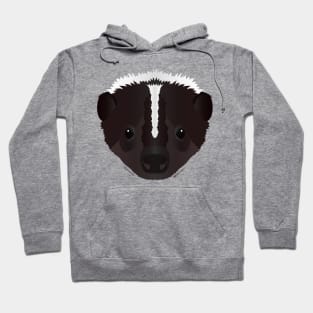 Baby Skunk Face Hoodie